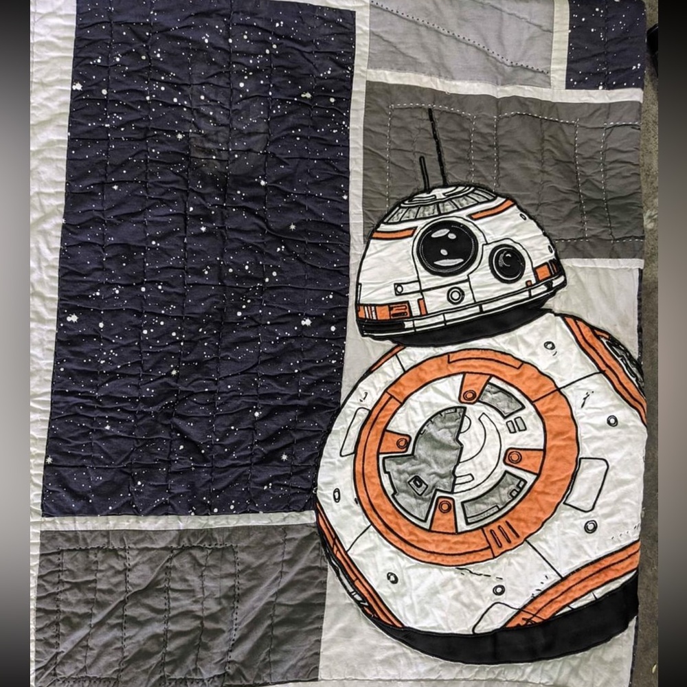 Star Wars Quilt and Euro